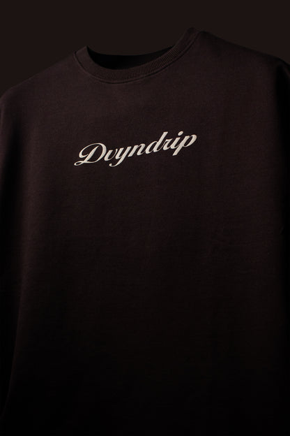 Front view of the DVYNDRIP God’s Favourite Child T-shirt with minimal Dvyndrip script logo on the chest