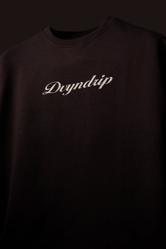 Front view of the DVYNDRIP God’s Favourite Child T-shirt with minimal Dvyndrip script logo on the chest